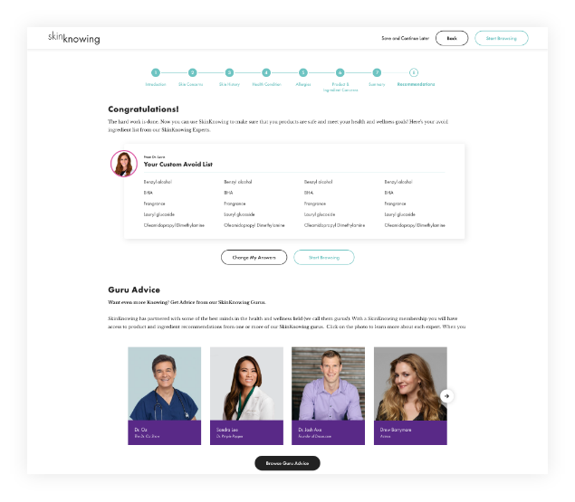 Screenshot of Step 2